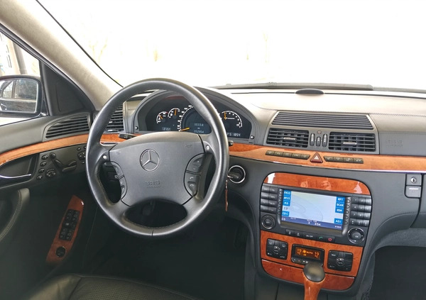Mercedes-Benz Klasa S cena 150000 przebieg: 52950, rok produkcji 2002 z Mosina małe 497